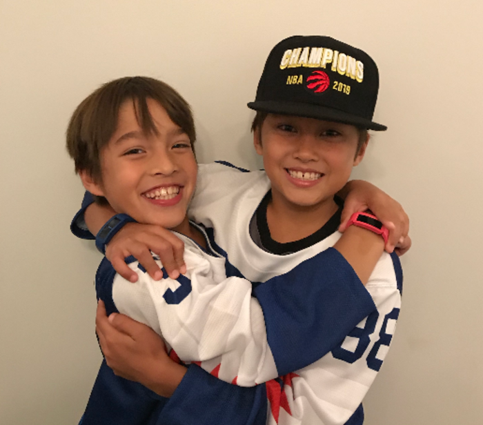 Andrew and Bradley Sabol